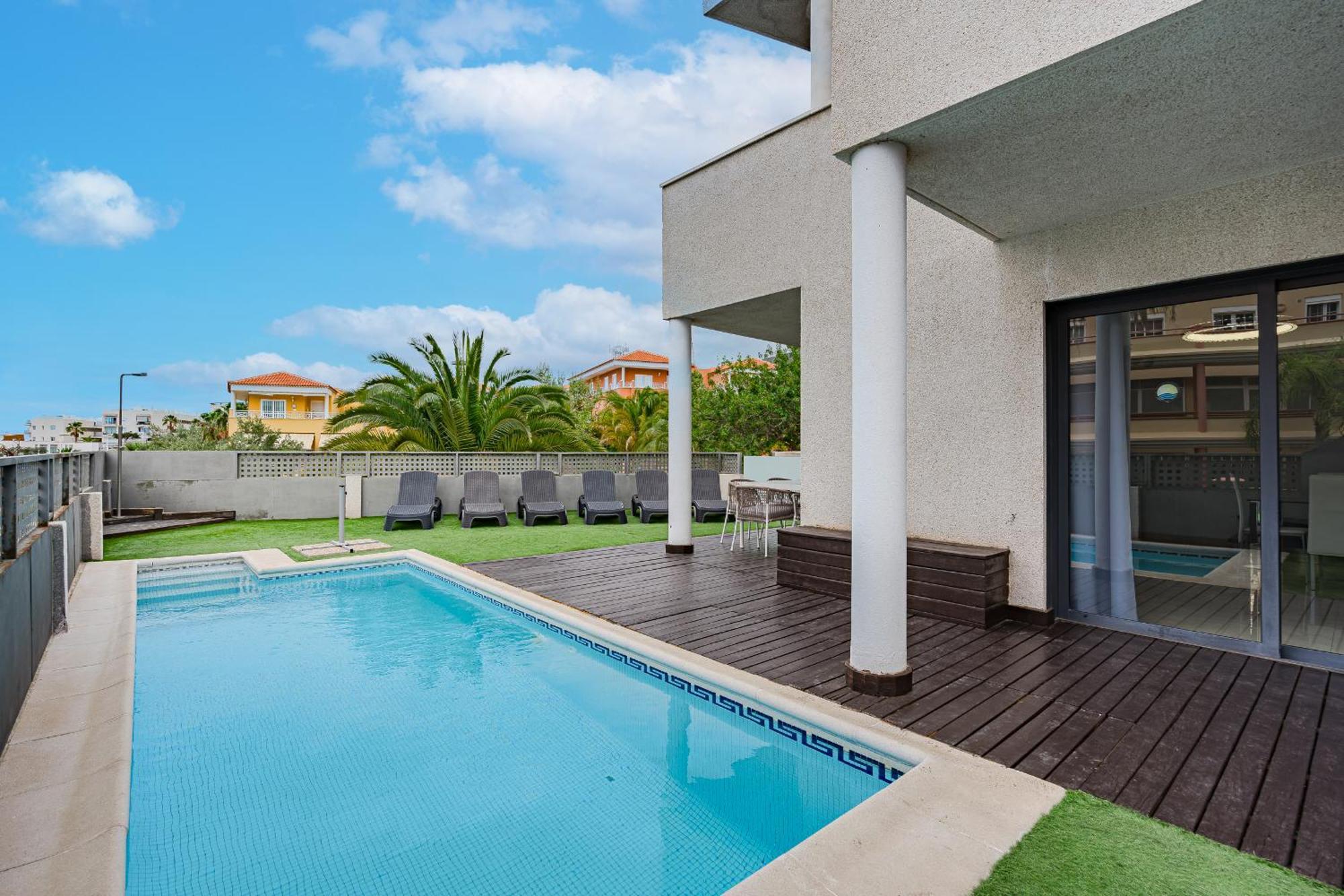 Casa Independiente Con Piscina Privada Costa Adeje  Luaran gambar